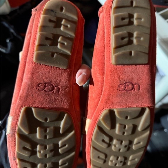 Ugg Red Loafers for Women - Picture 4 of 5